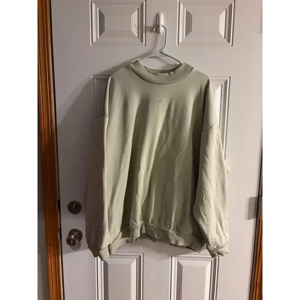 MENS ADIDAS BASKETBALL CREWNECK SWEATSHIRT SIZE XL